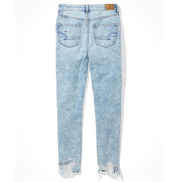 NWOT American Eagle Ripped Mom Jean's Size 4 Reg - Picture 6 of 11